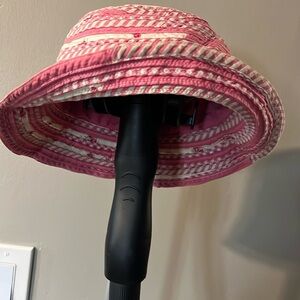 GAP Kids Pink Striped Hat
